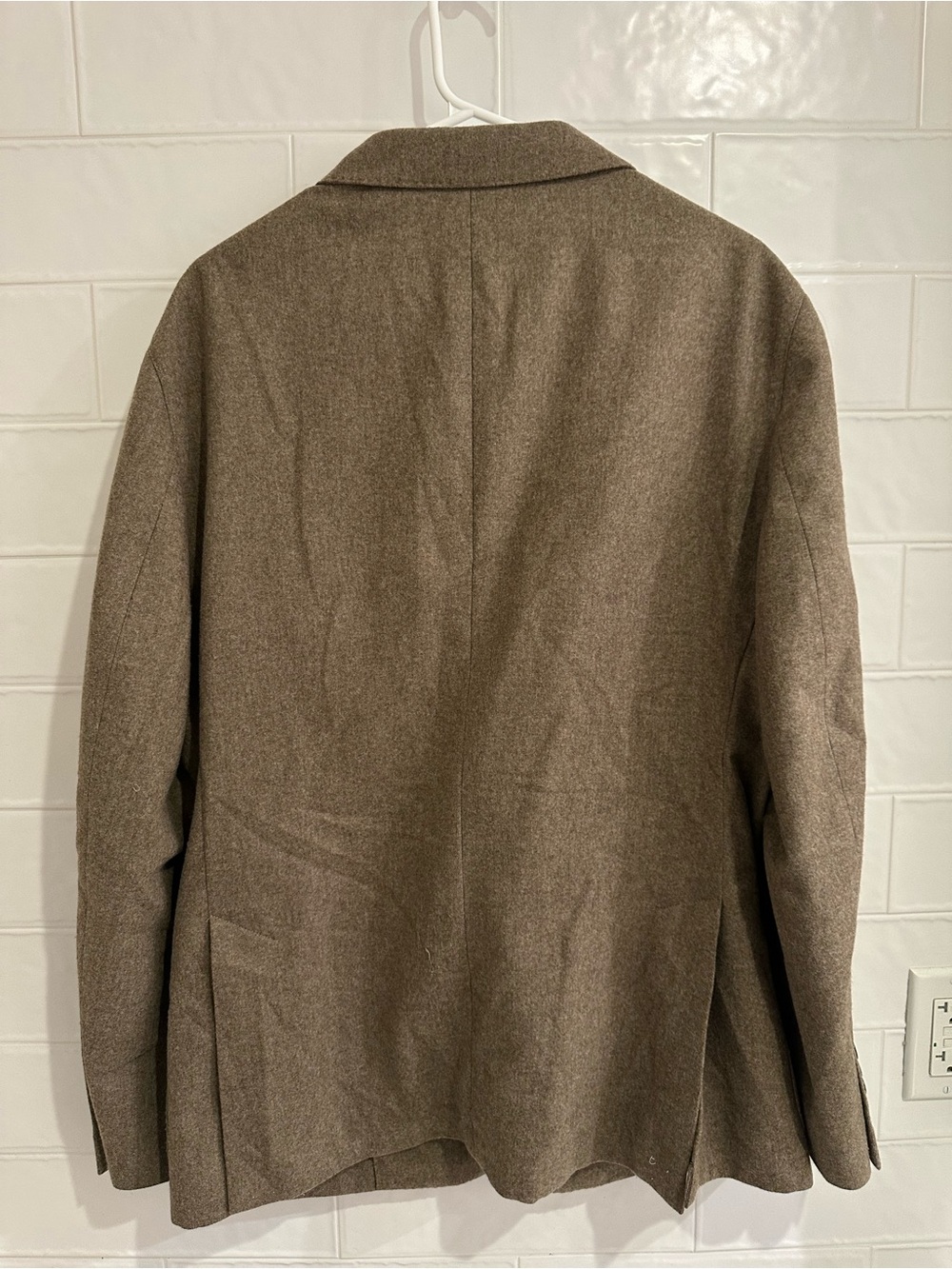 Todd Snyder Italian Flannel Madison Jacket In Chestnut Brown Men’s 42S Blazer - Picture 6 of 8
